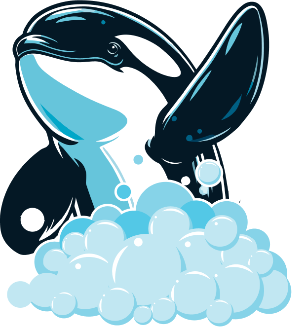 Orca Splash mascot